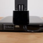 Arcchio Libia LED-Schreibtischleuchte: USB-Ladeanschluss